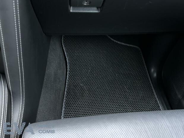 Коврики ЭВА "EVA сота" для Lexus LS460 (седан / XF40) 2012 - 2017, черные, 4шт.