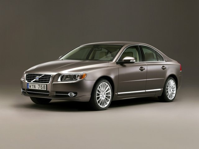 Коврики текстильные "Классик" для Volvo S80 II (седан) 2006 - 2010, темно-серые, 5шт.