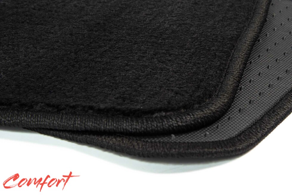 Коврики текстильные "Комфорт" для Mercedes-Benz GLS-Class I (suv / X166) 2015 - 2019, черные, 5шт.