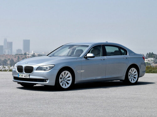 Коврики текстильные "Классик" для BMW 7-Series (седан / F02 Long) 2008 - 2012, черные, 5шт.