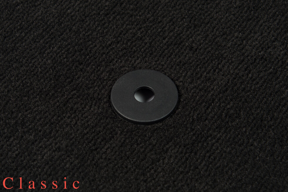 Коврики текстильные "Классик" для Volkswagen Polo (седан / 612, 602, 6C1) 2008 - 2015, черные, 5шт.