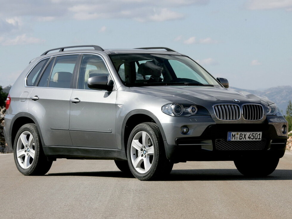 Коврики текстильные "Классик" для BMW X5 II (suv / E70) 2006 - 2010, черные, 5шт.