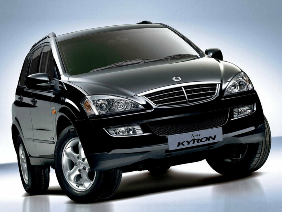 Коврики ЭВА "EVA ромб" для SsangYong Kyron (suv) 2006 - 2016, серые, 4шт.