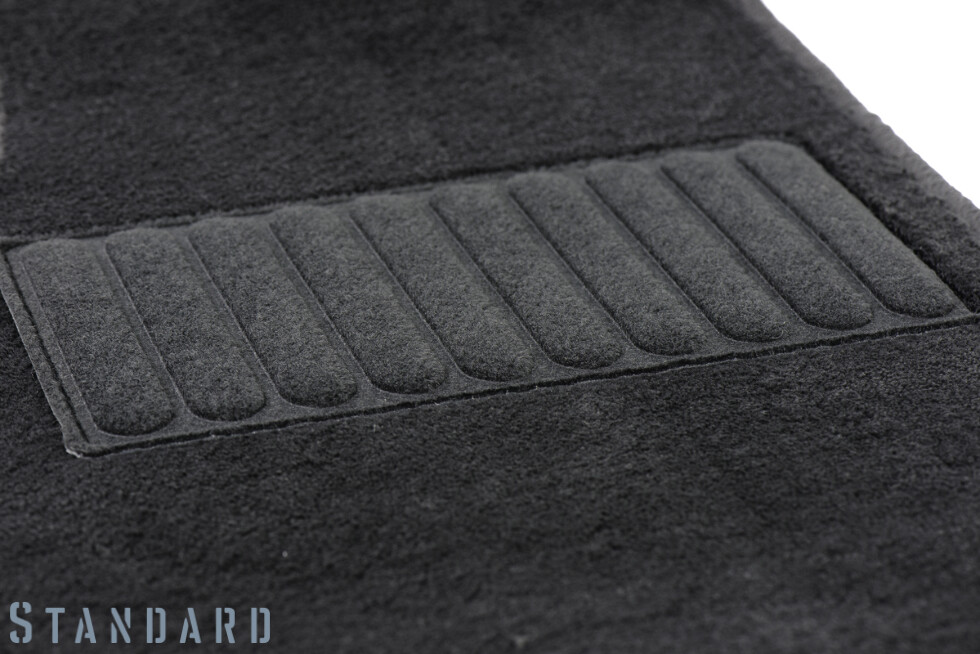 Коврики текстильные "Стандарт" для Mercedes-Benz M-Class III (suv / W166) 2011 - 2015, черные, 5шт.