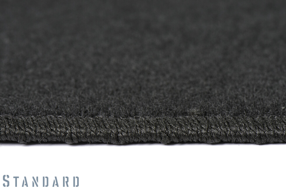 Коврики текстильные "Стандарт" для Mercedes-Benz GL-Class II (suv / X166) 2012 - 2015, черные, 5шт.