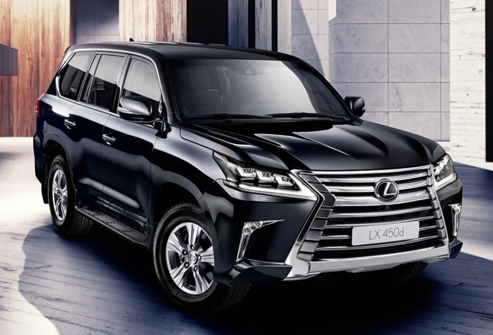 Коврики текстильные "Стандарт" для Lexus LX450d III (suv / VDJ201) 2015 - Н.В., черные, 3шт.