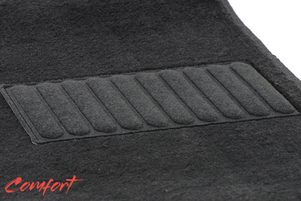 Коврики текстильные "Комфорт" для IVECO DAILY (грузовик) 2014 - Н.В., темно-серые, 3шт.